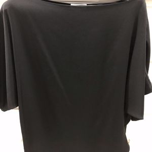 Milly - Black Silk Top by Milly